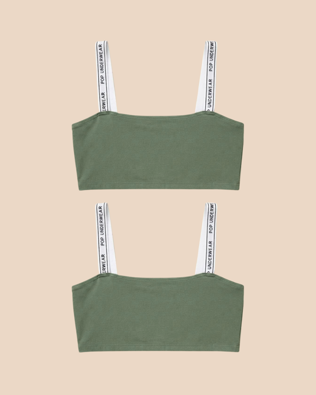 Tube Top "KAKI" - 2 Pack