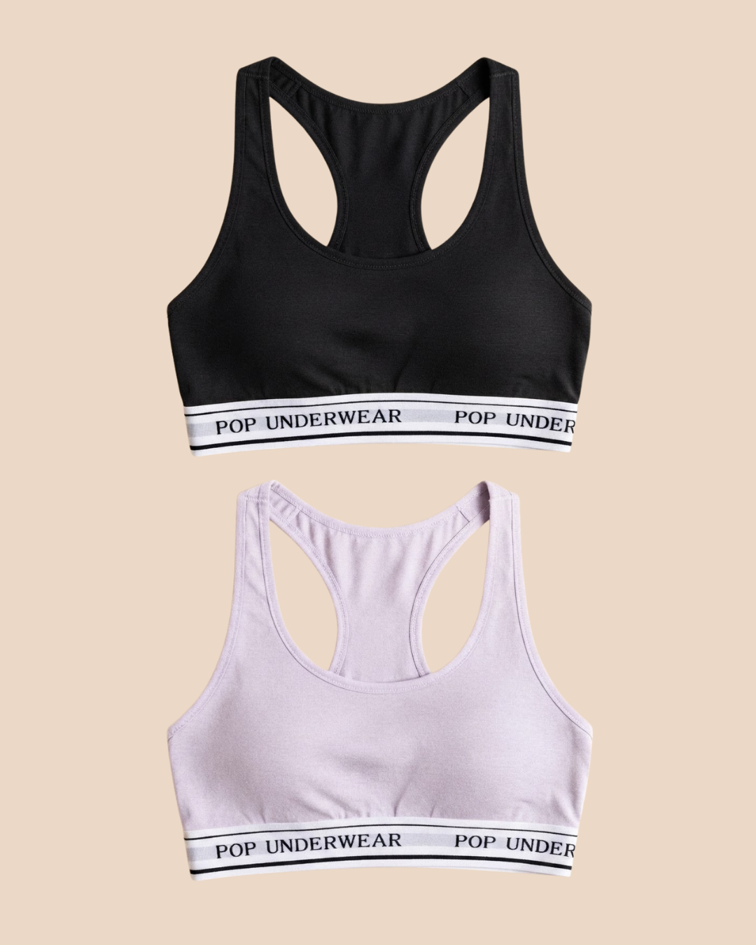 Top Sport "BLACK & LILAC" - 2-pack