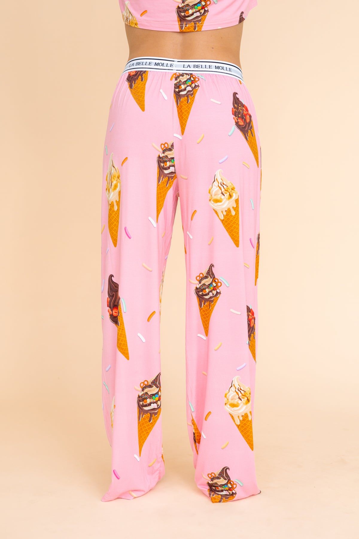 Pantalon Pyjama Évasé "LA BELLE MOLLE"