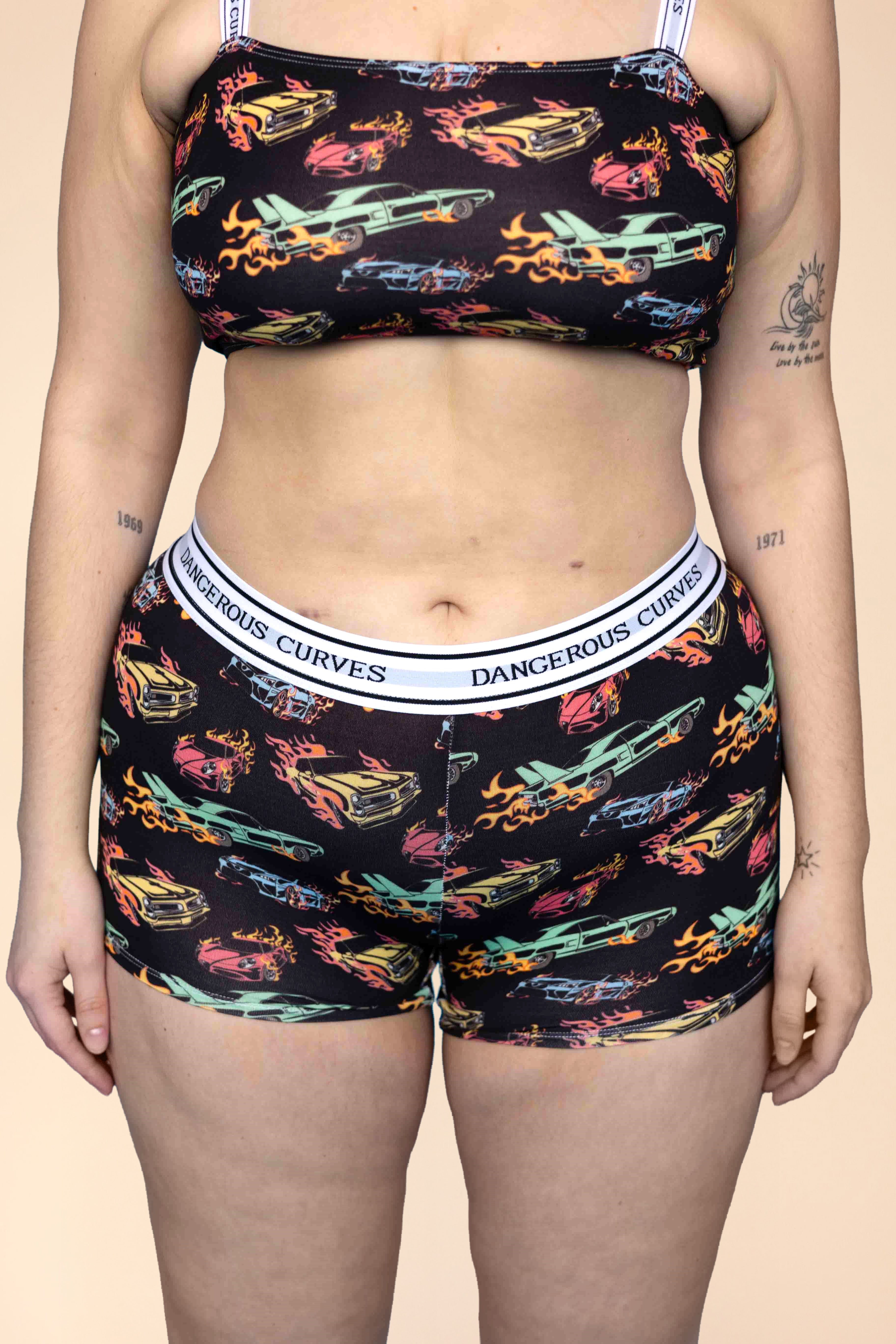 Women Boxers "DANGEROUS CURVES"