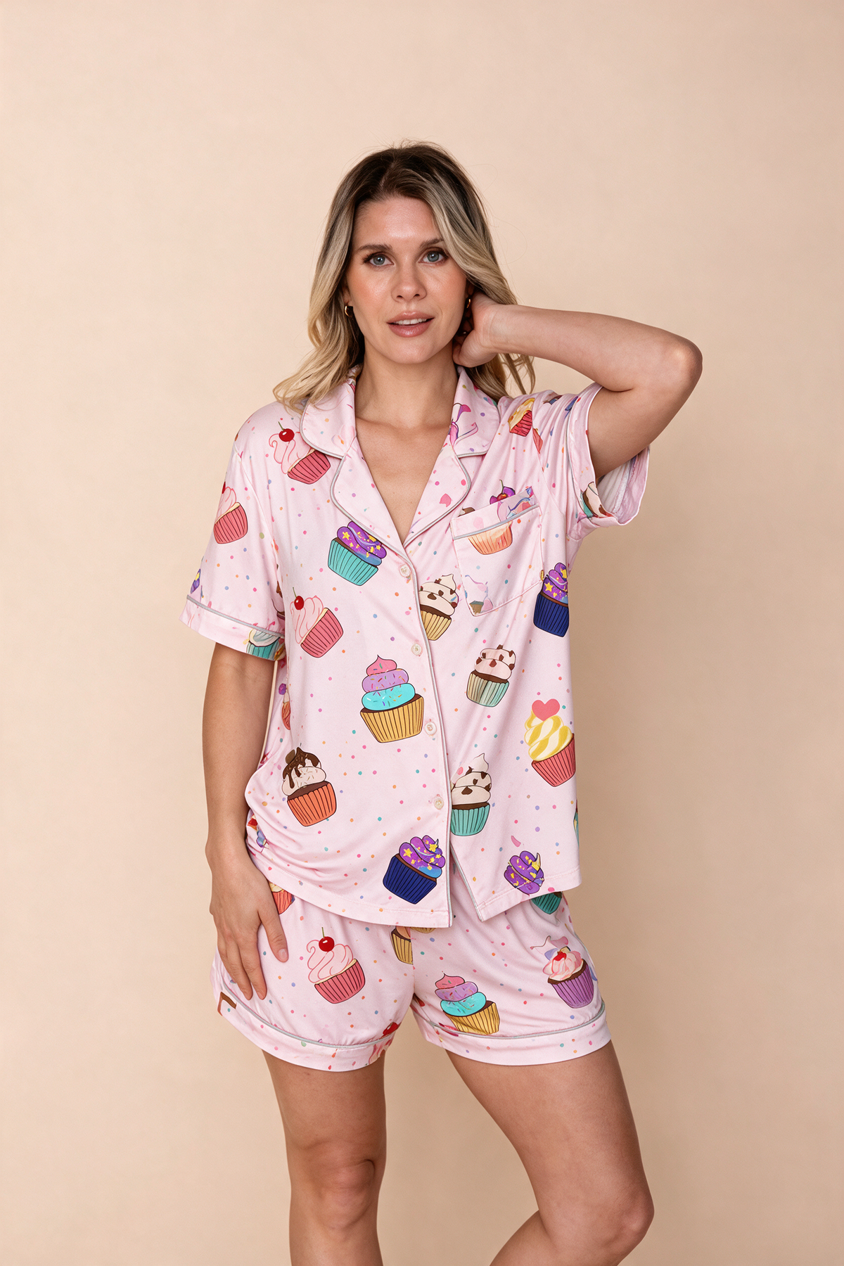 Chemisier Pyjama "ADDICTED TO YOU"