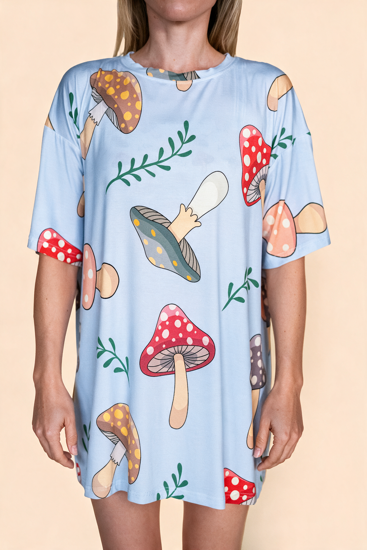 Unisex Long Tee "T'ES MUSH"