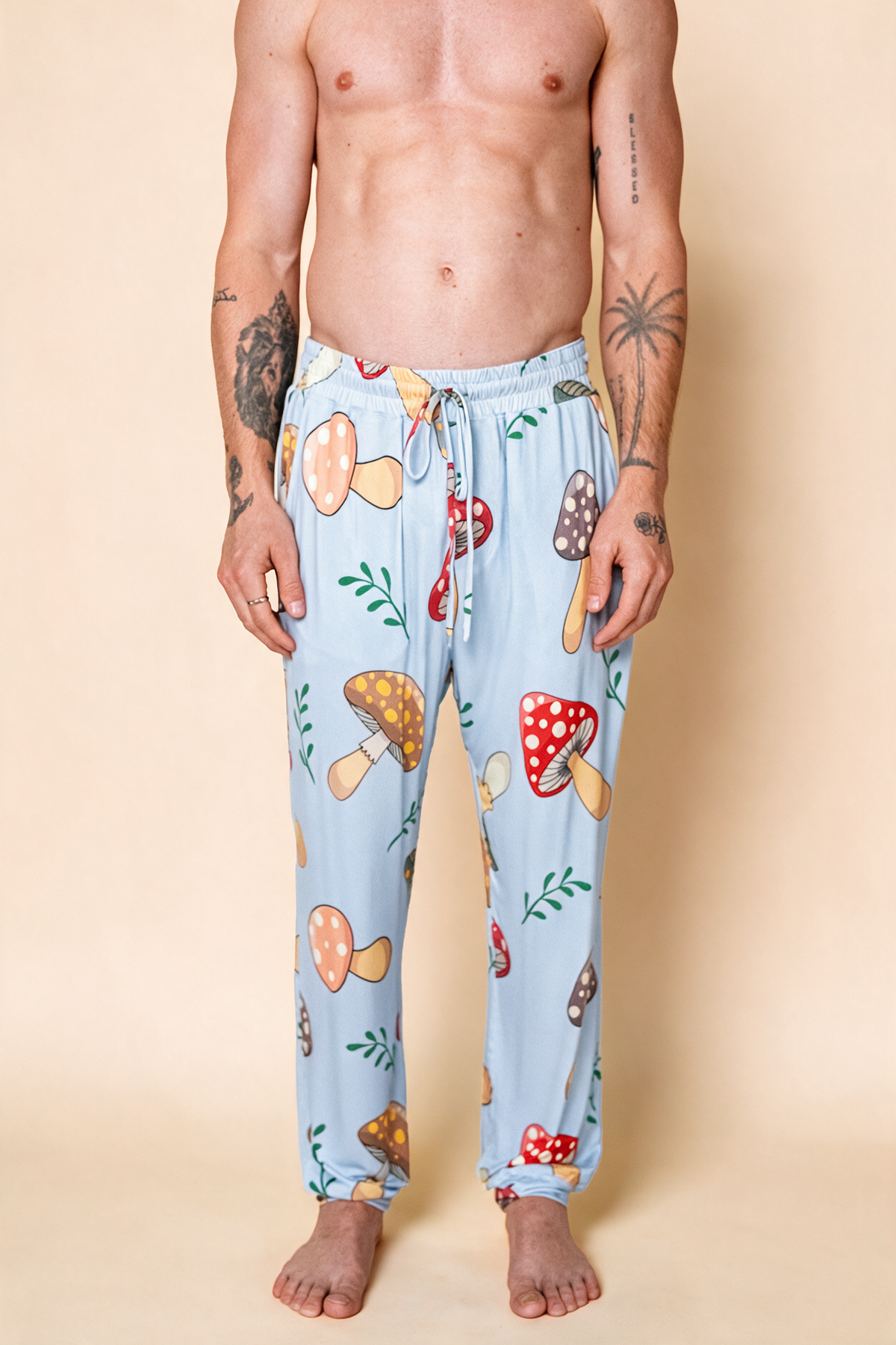 Unisex Pajama Jogger "T'ES MUSH"