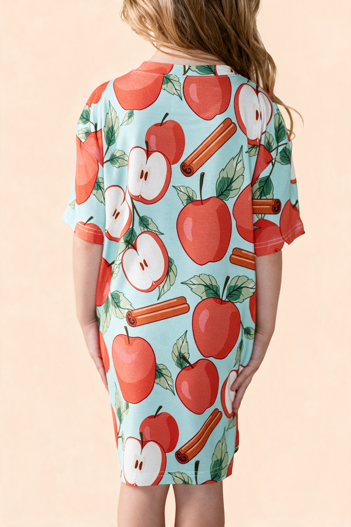 Long Tee Enfant "POMMAL FRESH"