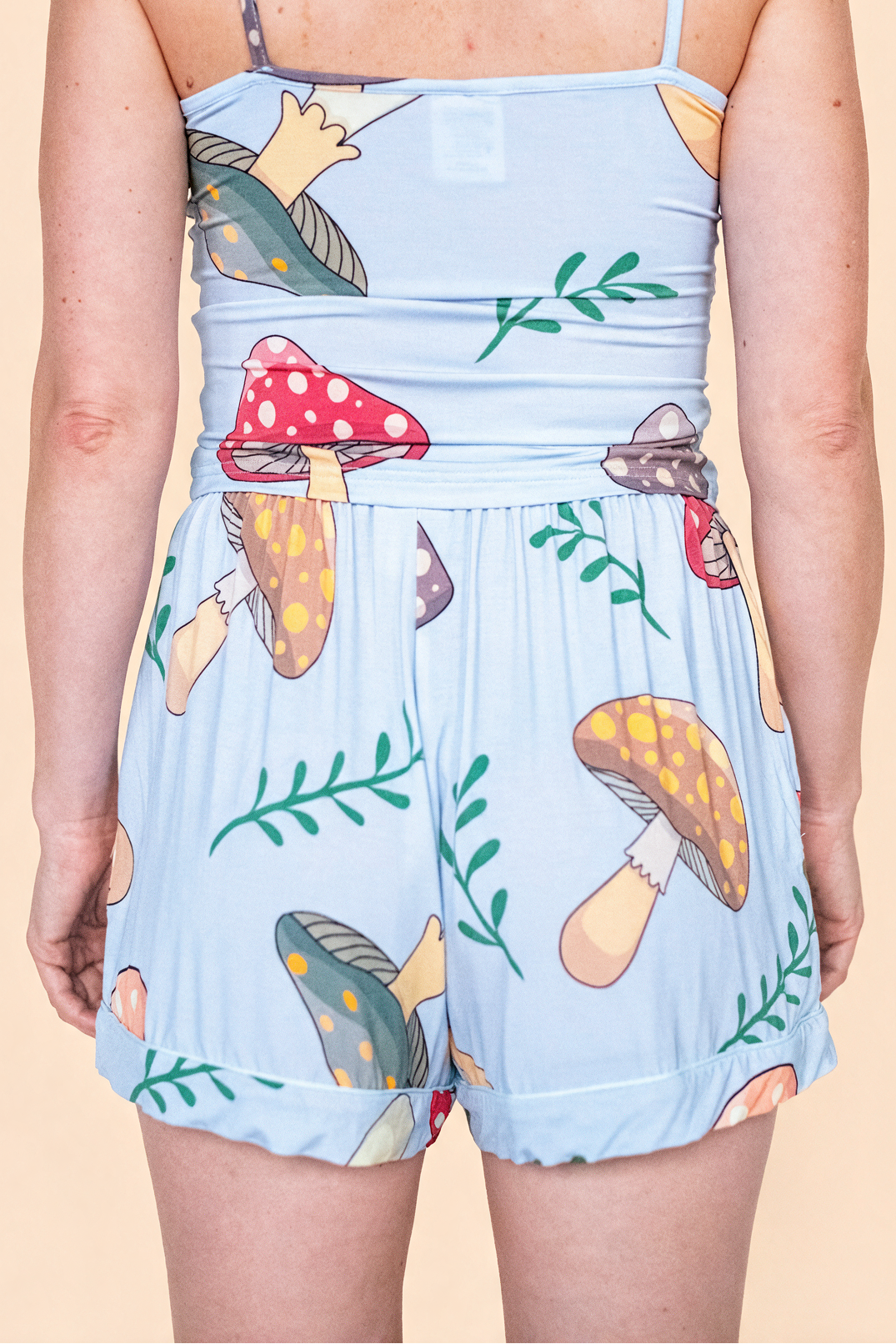 Pajama Short "T'ES MUSH"