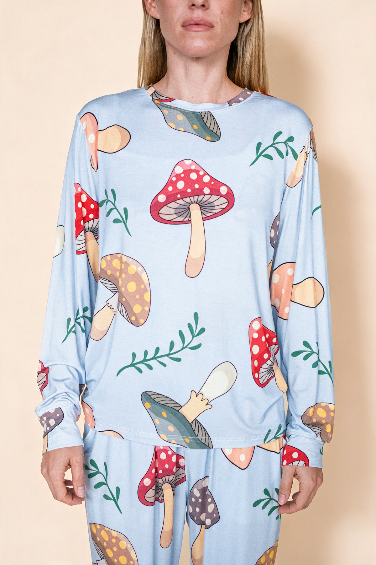 Long Sleeve Tee "T'ES MUSH"