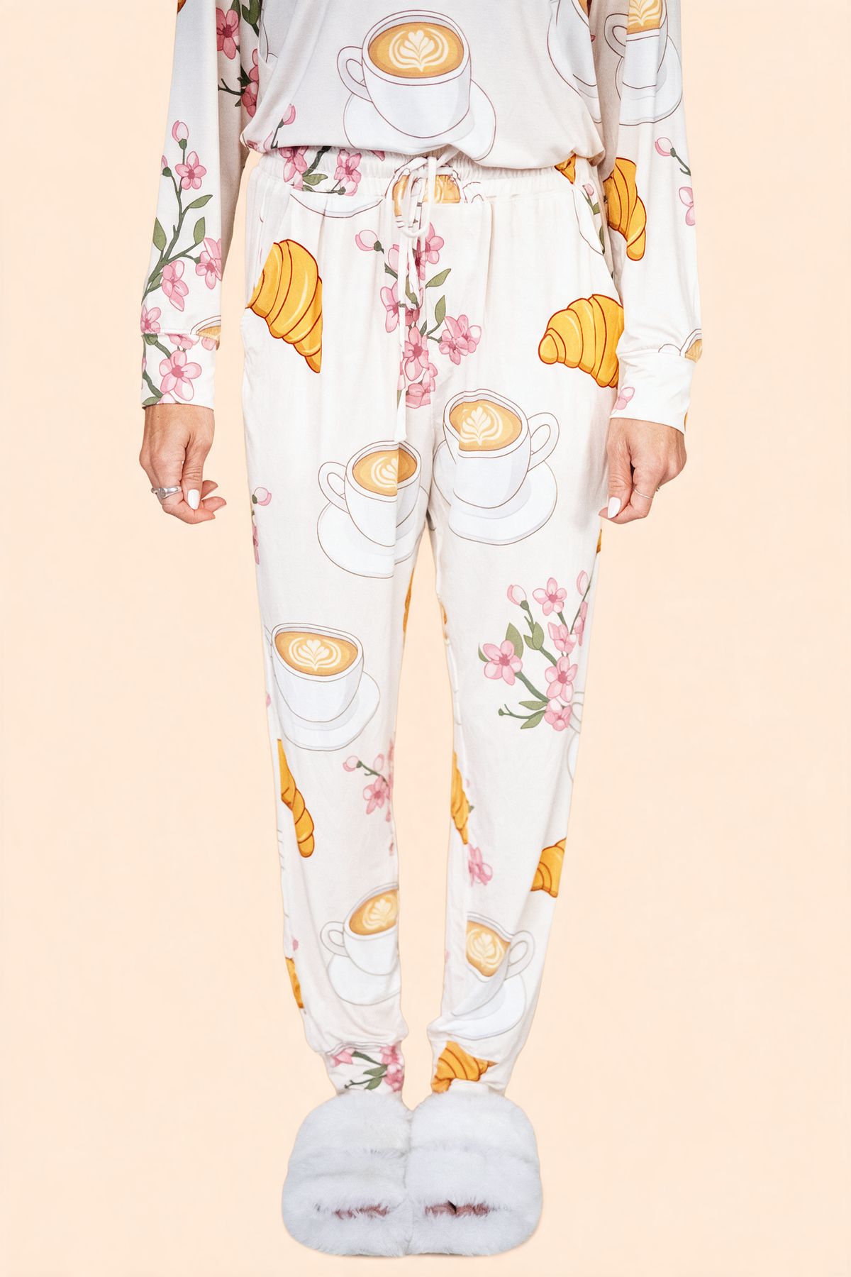 Unisex Pajama Jogger "GOOD MORNING"