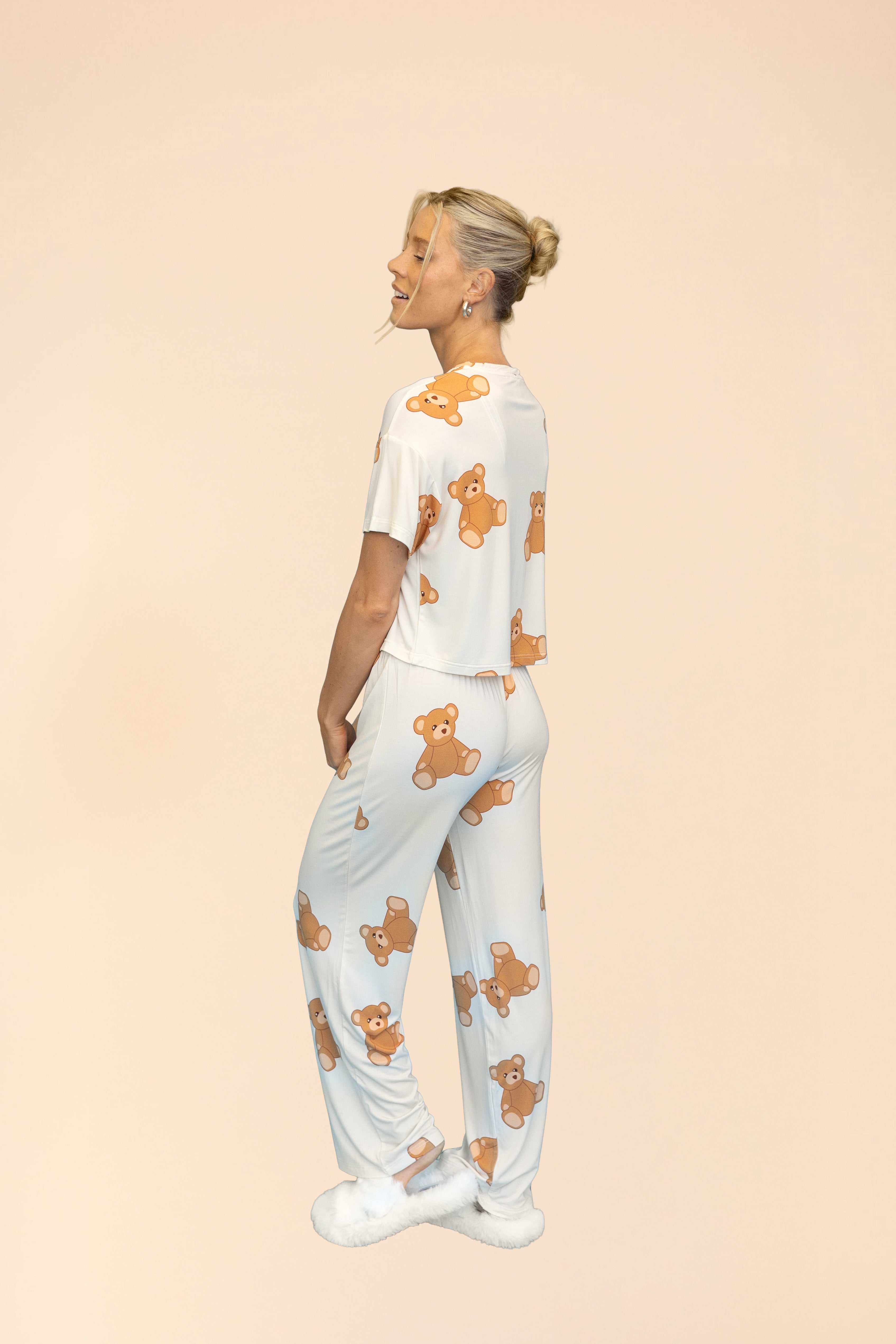 Pantalon Pyjama Évasé "MY TEDDY BEAR"